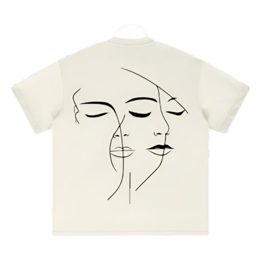 "Two Faced" Shirt Cream